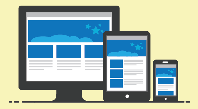 sito web responsive per dispositivi mobili